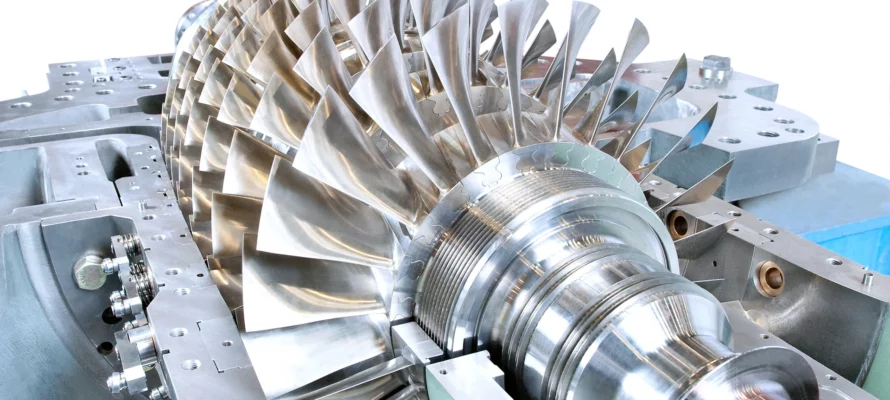 Maintenance of turbines in the refinery